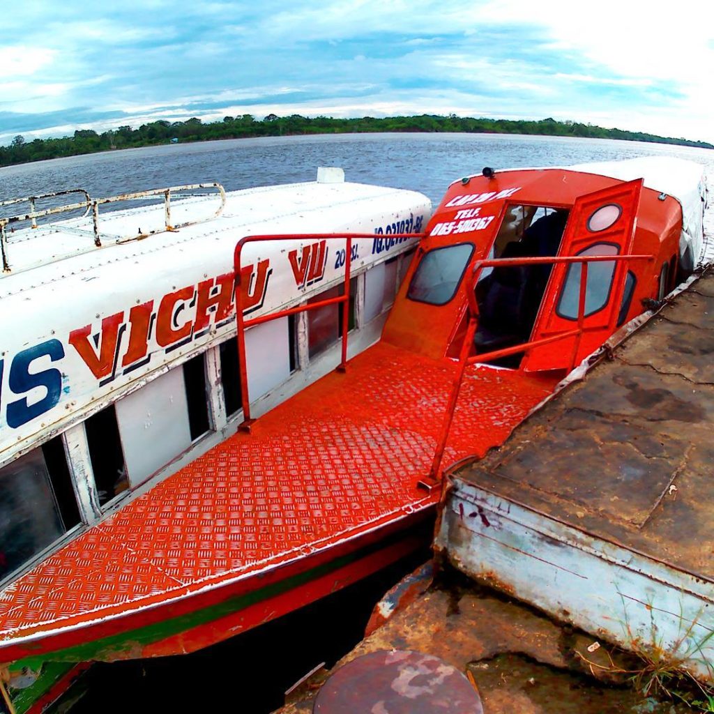 trans vichu rio napo river boat mazan