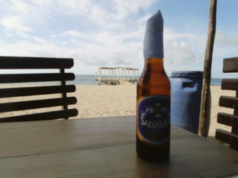 trujillo honduras cold beer at the beach colon department