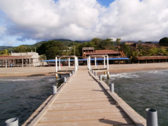 trujillo honduras pier caribbean sea