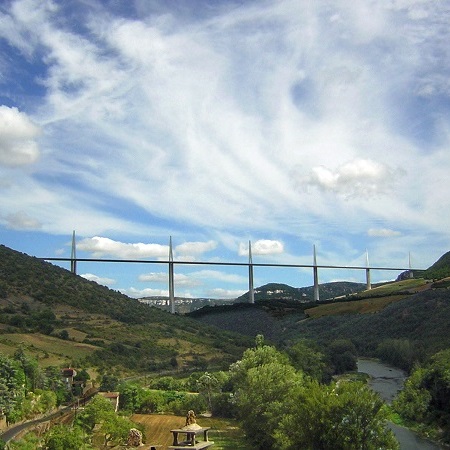 Millau viaduct france open source picture