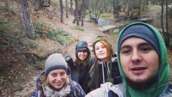 Eskişehir hiking day december 10th i think 2v2