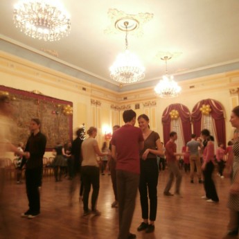 Kraków Salsa Class in a Fancy Building (Poland)
