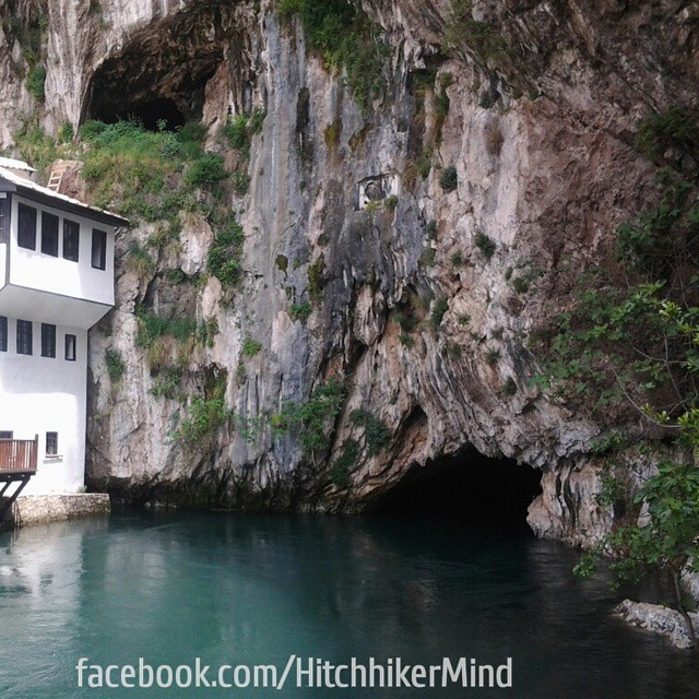 vrelo bune caves monastery cave bosnia and herzegovina bosnian monastery