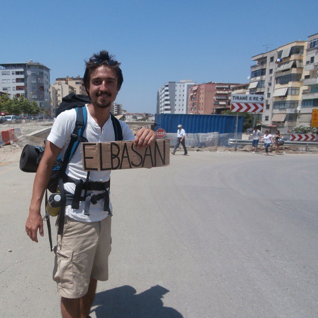 teaming up hitchhiking albania tirana elbasan Dürres