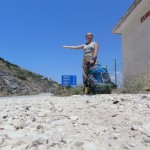 Albanian coastal hitch woman girl hitchhiking solo albania safety shqip shqiperia sarandë hitch vlorë