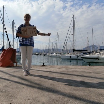 marina gouvia corfu greece boathitching malta woman solo barcastop