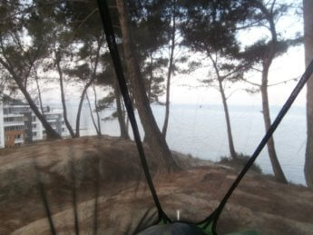 wildcamping albania mosquito fly durres beach