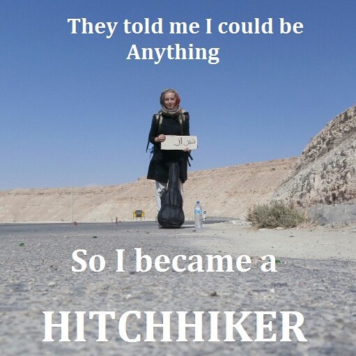 they told me i could be anything so i became a hitchhiker iran solo female travel adventure