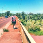 Paraguay, hitchhiking in Salto del Guaíra