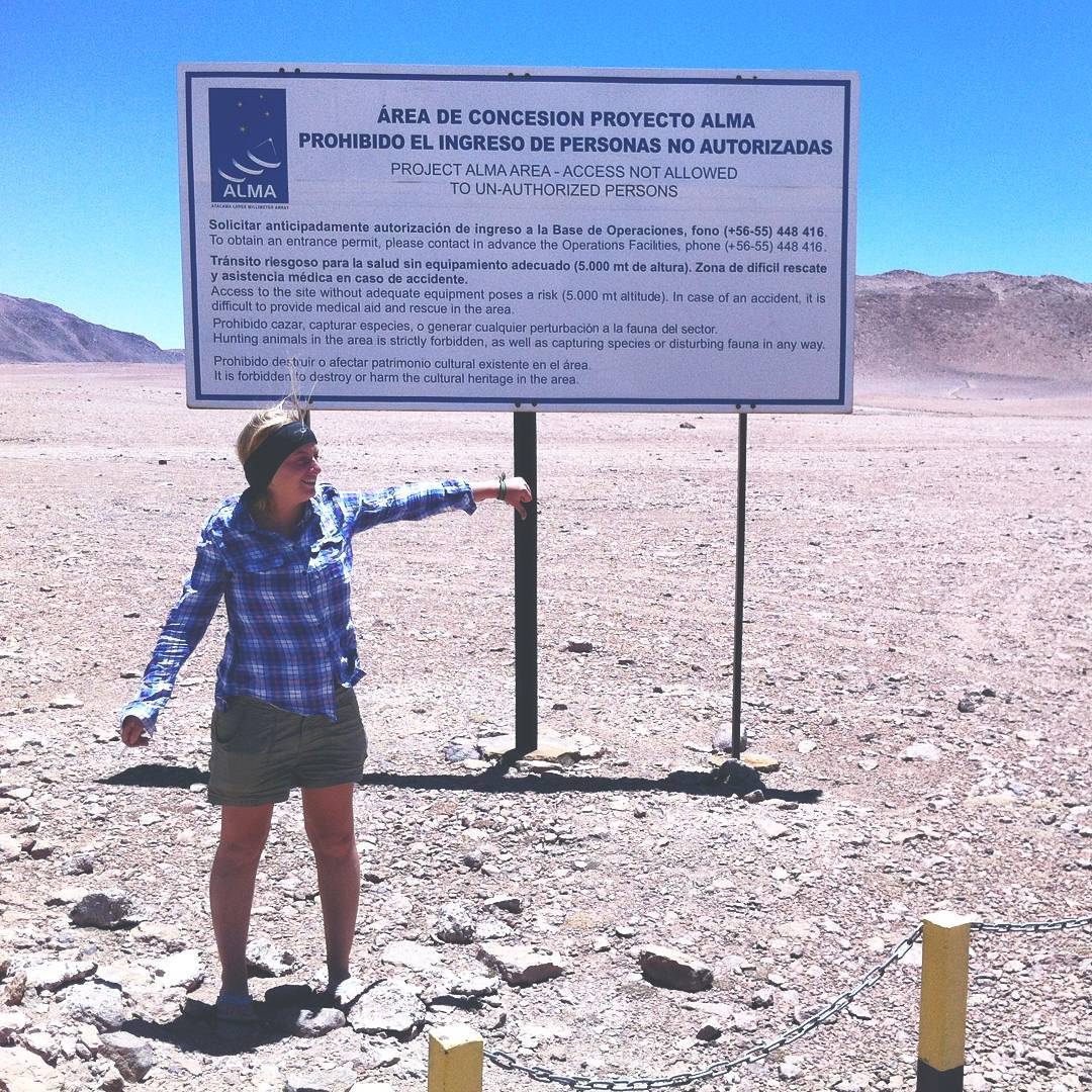 Chajnantor Observatory, Chile San Pedro de Atacama desert European Southern Observatory site