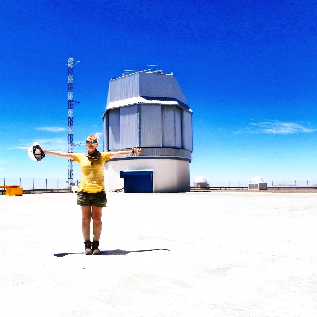 Paranal Observatory, Chile Tour group crashing Паранальская Обсерватория