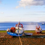Chiloé archipelago quinchao achao boats