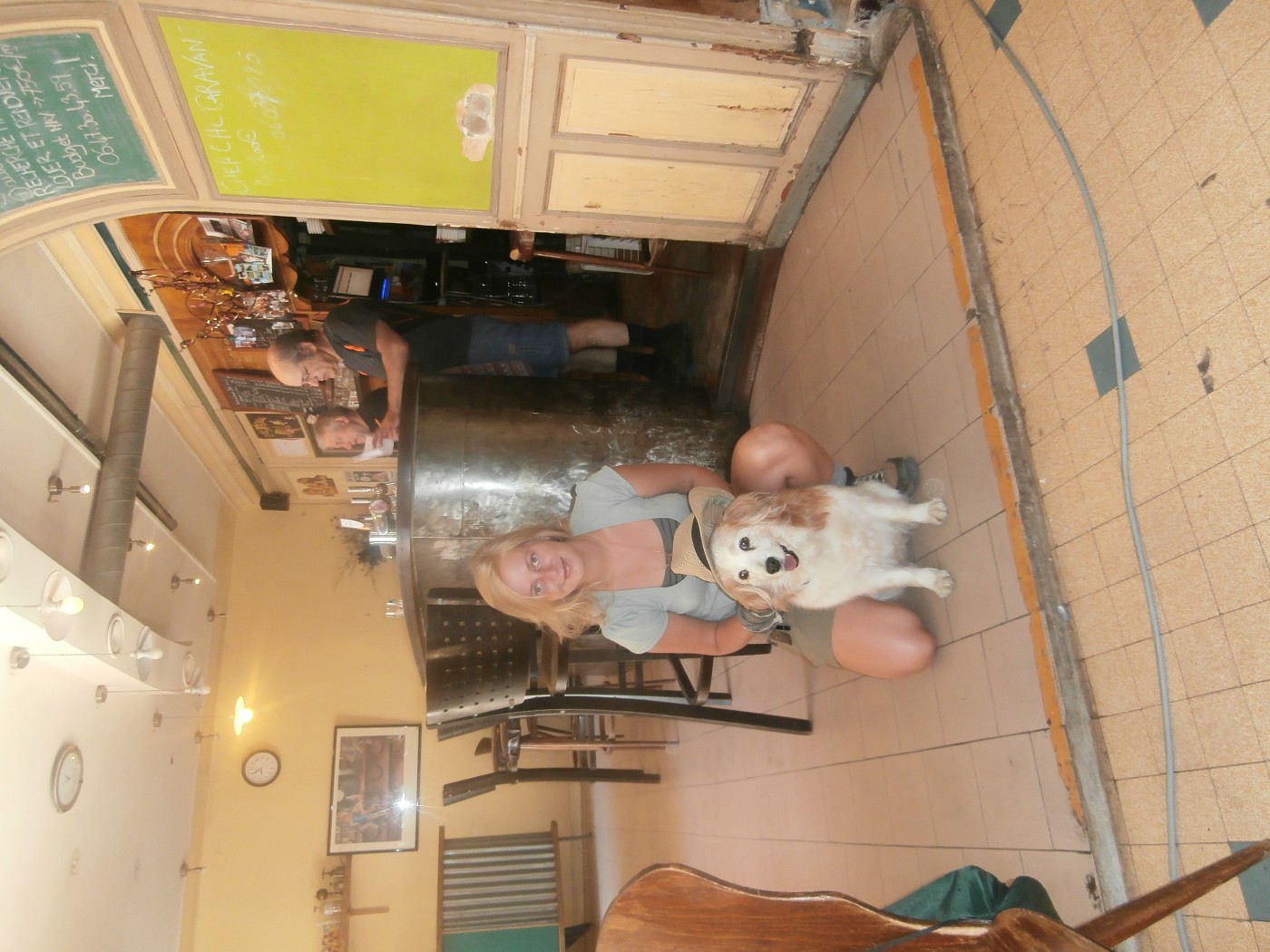 Pet loss Ashley Drome France cafe traveling death mourning
