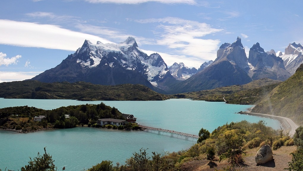 torres del paine chile mountains lake cabin hermit 71 reasons south america