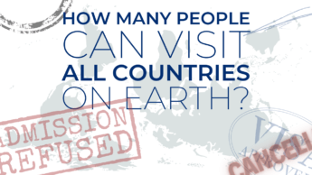 How Many People Can Visit All Countries on Earth?