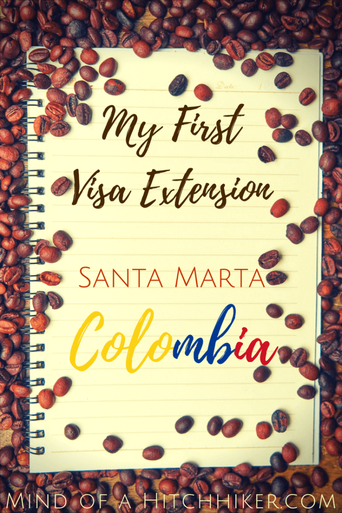 colombian visa extension santa marta pinterest