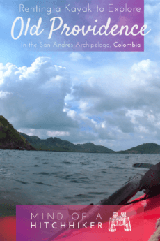 Old Providence Island in the Colombian archipelago of San Andrés is a special slice of paradise. One great day trip is renting a kayak to visit Crab Cay to snorkel at the reef #Providencia #OldProvidence #Colombia #snorkeling #kayaking #kayak #snorkel #SanAndrés #archipelago #Caribbean #CaribbeanSea #oceankayaking #seakayaking #tropicalfish #tropicalisland #CrabCay #island #mardelossietecolores #seaofsevencolors #paddling #SouthAmerica #LatinAmerica
