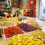 Tunisia Tunis olives market pepper harissa
