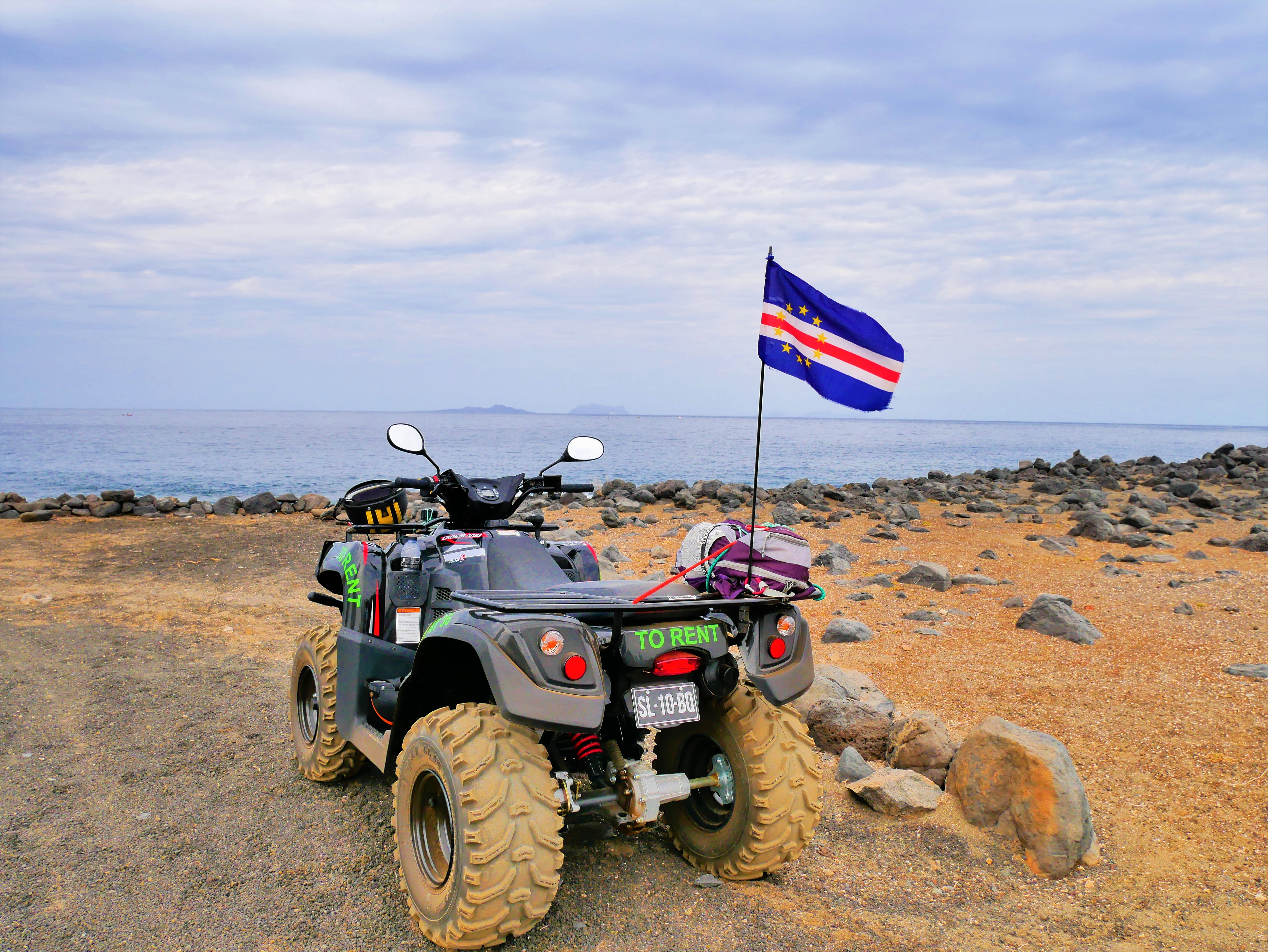 Rental quad 4wd São Nicolau Cabo Verde Santa Luzia Ilheu Raso Branco Barlavento land transportation