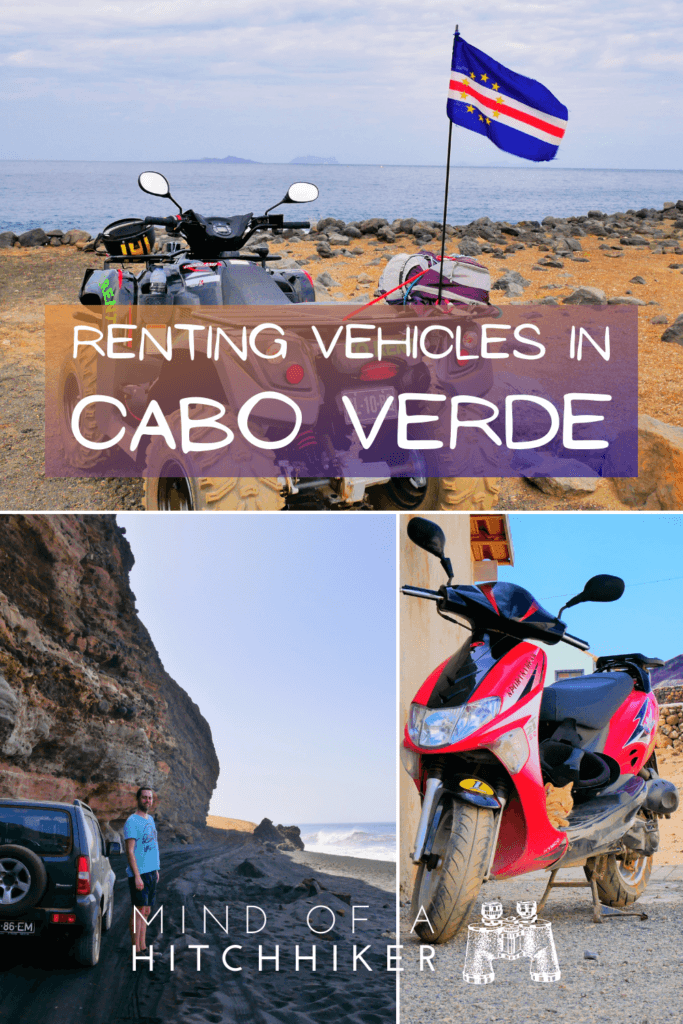 Car rental scooter quad ATV rental in Cape Verde Cabo Verde