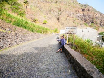 Hitchhiking land transportation in cabo verde santo antão ribeira grande cova de paul