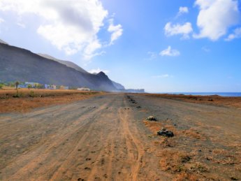 Mosteiros airport runway abandoned defunct airports cabo verde cape verde fogo sotavento aerodrome