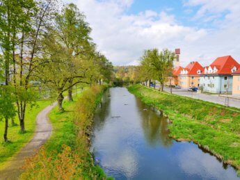 Brigach river tributary Donau Danube donaueschingen