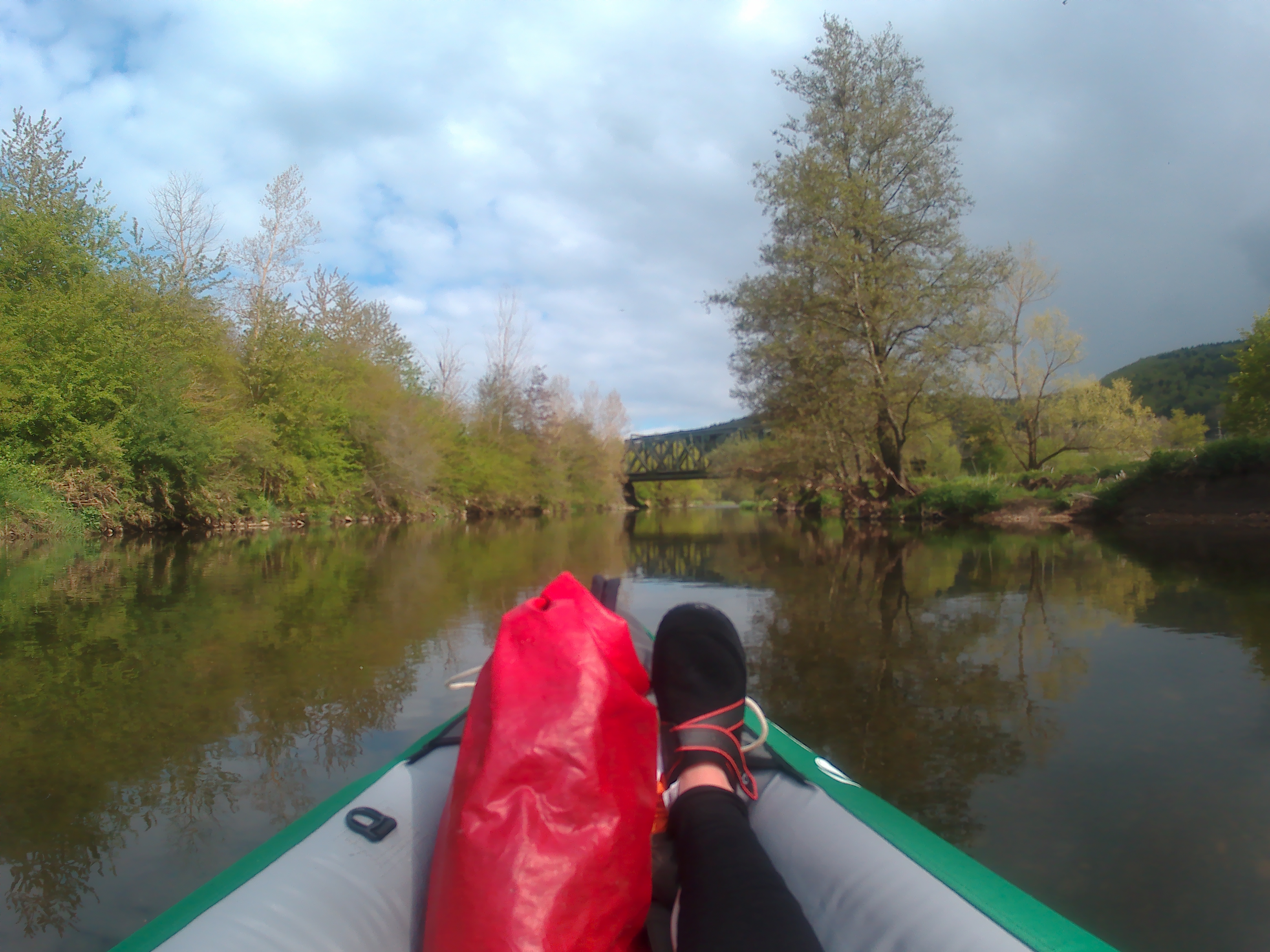 arrival kayak paddle canoe geisingen germany danube donau river