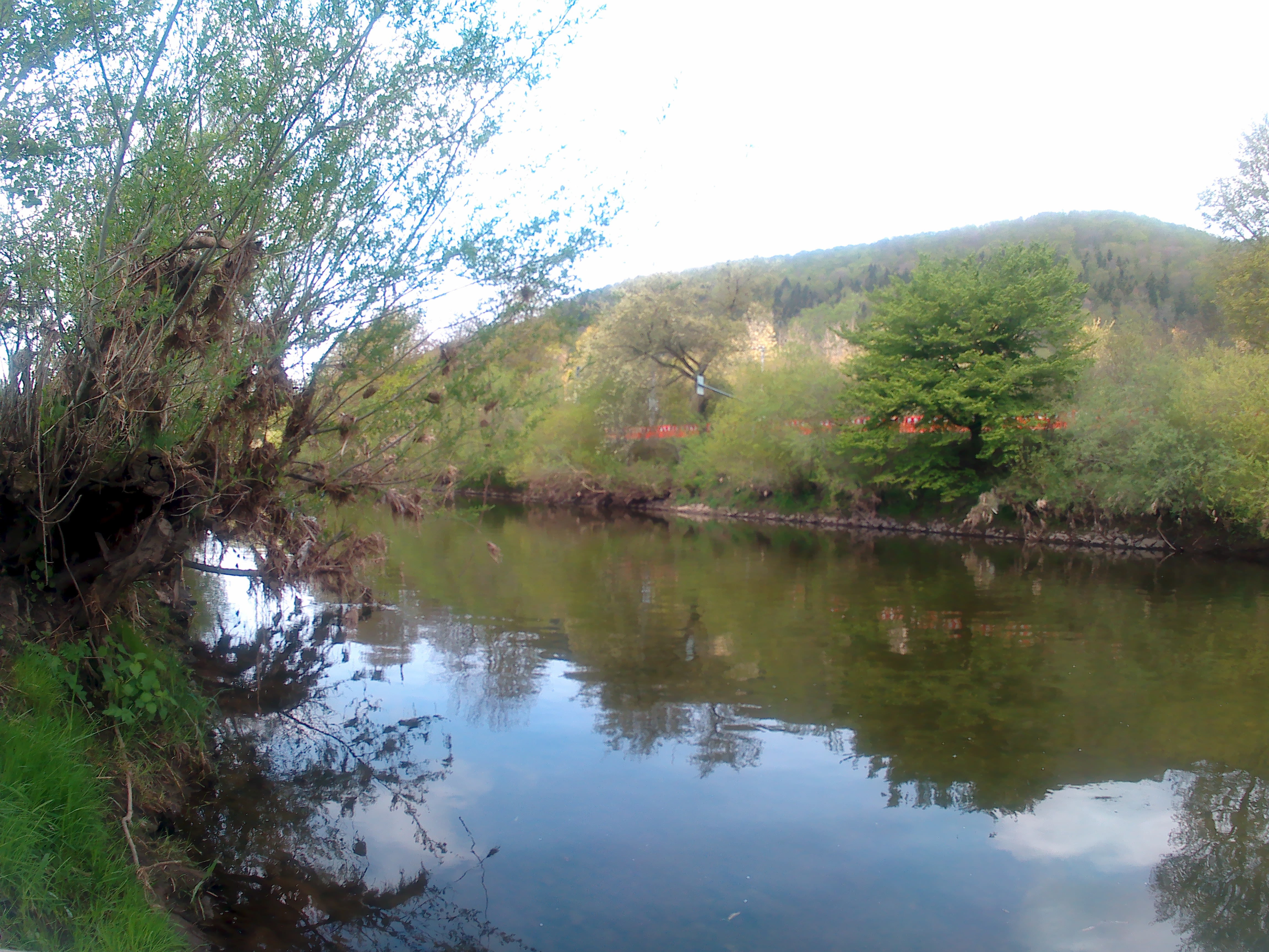 Geisingen pegel portage kayak canoe 