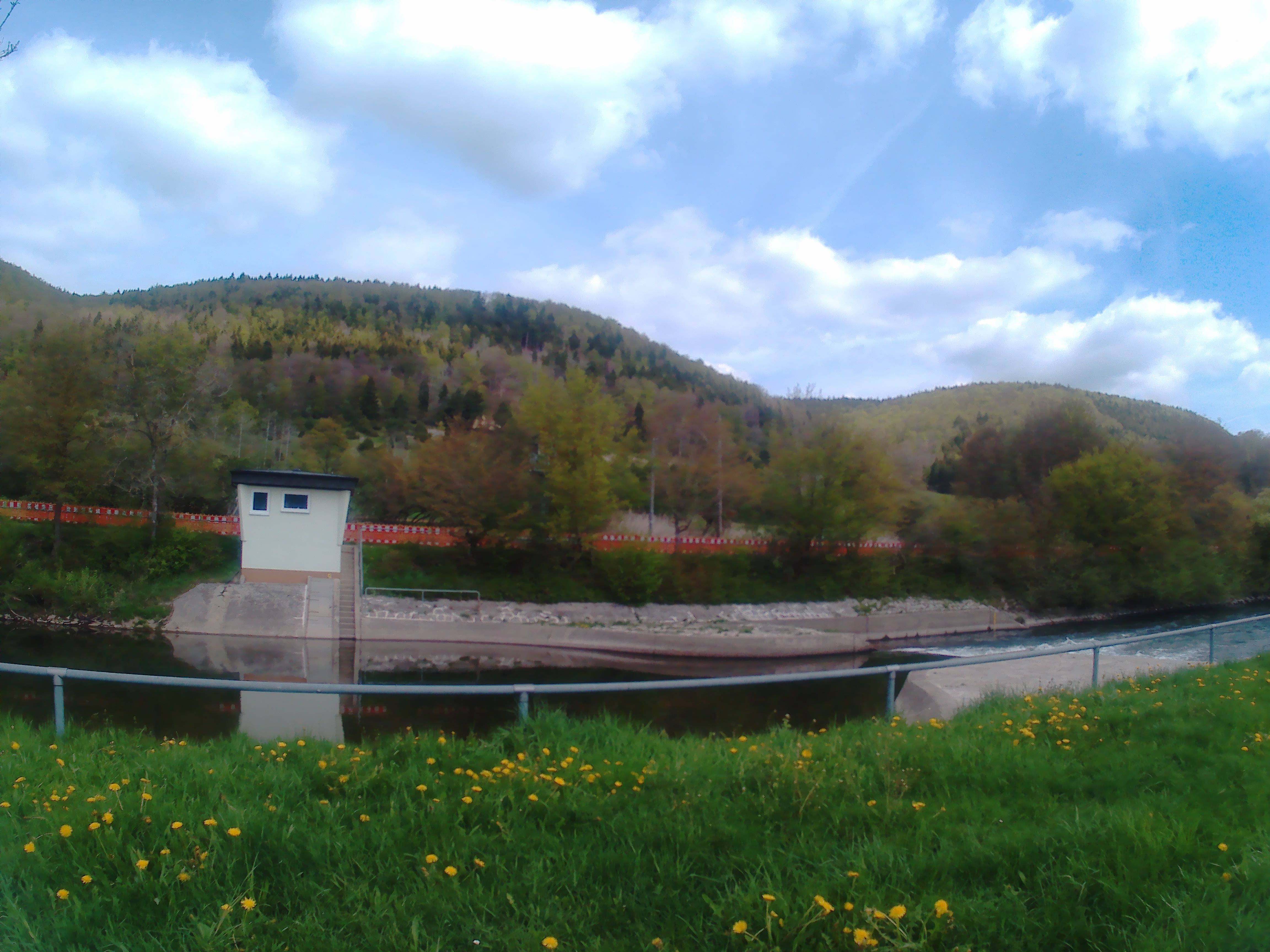 Geisingen pegel portage kayak canoe 