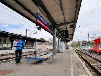 Donaueschingen train station hauptbahnhof Schwarzwald Schwarzwaldbahn