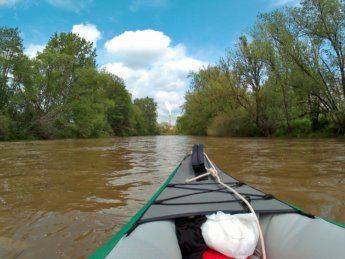 kayak day 6 dettingen landing canoe inflatable paddle arrival paper factory Ehingen