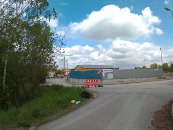 kayak day 6 dettingen landing canoe inflatable paddle bridge packing construction site