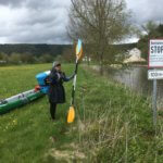 Immendingen to Mühlheim Germany kayak trip canoe mud wet accidental swim Danube Donau