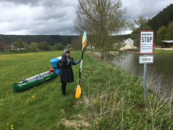 Kayak Trip Day 3: Immendingen to Mühlheim via the Donauversickerung