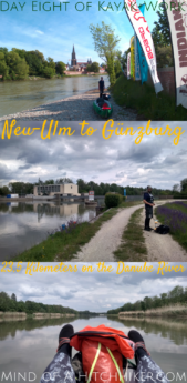 On the eighth day of our trip canoeing down the Danube, the river changed a lot. It was much more developed than before. There were now locks in all the dams, which were still out of order as it was too early in the year. #Donau #Ulm #NeuUlm #Günzburg #Bavaria #Germany #Deutschland #Danube #kayak #canoe #paddling #river #Europe #journey #adventure #flood #flooding #digitalnomad #legoland #Bayern