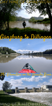 Day nine of Kayak+Work: after working hard from our hotel in Günzburg, it was time to paddle onward to Dillingen an der Donau. That's where we'd go camping for the first time on this kayak trip on the Danube river. #Donau #Günzburg #Dettingen #DettingenanderDonau #Bavaria #Bayern #Germany #Deutschland #Danube #kayak #canoe #paddling #river #Europe #Gundremmingen #nuclearpowerplant #digitalnomad #legoland #portage #nuclearpower