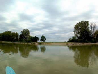 11 Day 13 Ingolstadt to Vohburg kayak canoe lock sluice self-service