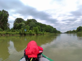 13 Day 13 Ingolstadt to Vohburg kayak canoe lock sluice self-service