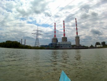 19 Day 13 Ingolstadt to Vohburg kayak canoe lock sluice self-service