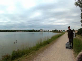 2 Day 13 Ingolstadt to Vohburg kayak canoe lock sluice self-service