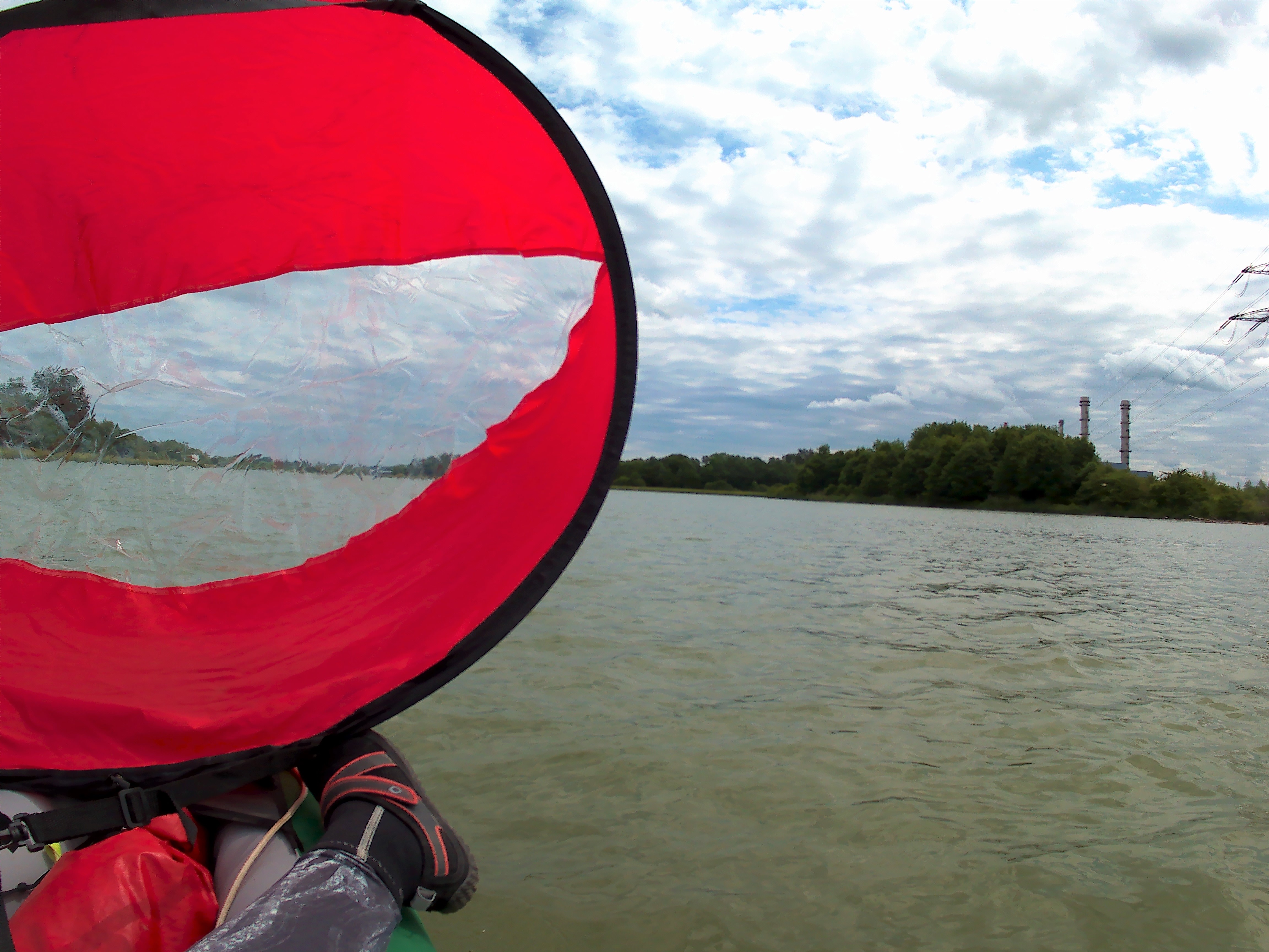 20 Day 13 Ingolstadt to Vohburg kayak canoe lock sluice self-service