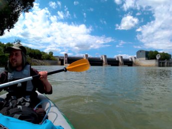 35 Day 13 Ingolstadt to Vohburg kayak canoe lock sluice self-service