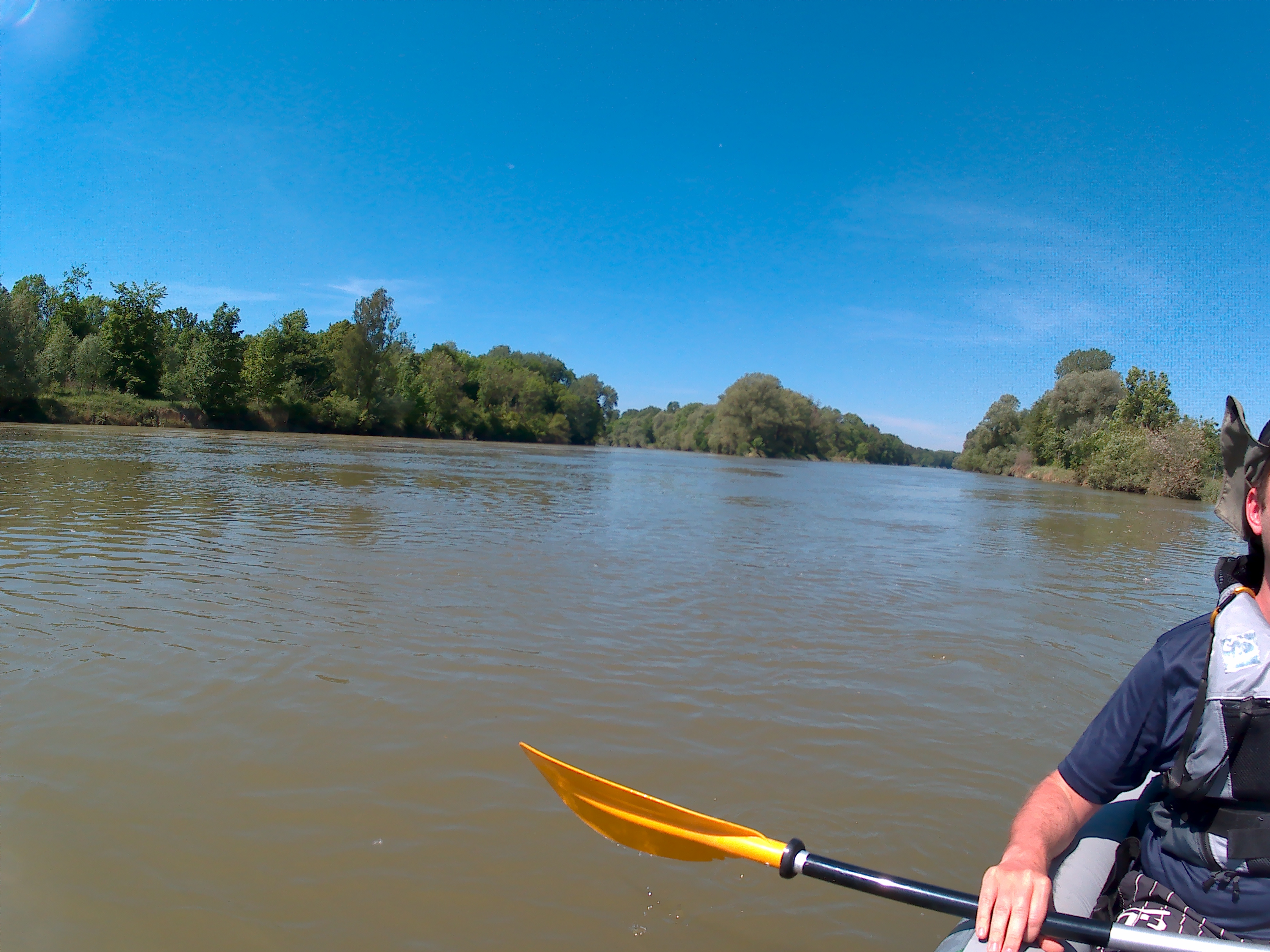 6 Day 11 Donauwörth to Neuburg an der Donau river Lech tributary confuence