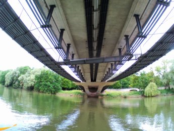 6 Day 13 Ingolstadt to Vohburg kayak canoe lock sluice self-service