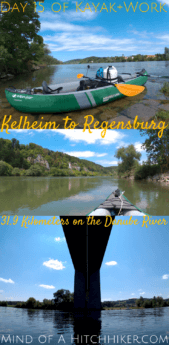 On day 15, we paddled to Regensburg. Regensburg also marks the northernmost point of the Danube river. #Kelheim #Regensburg #Germany #Bavaria #Bayern #Deutschland #Danube #Donau #kayak #canoe #zucchini #inflatablekayak #inflatablecanoe #river #Europe #paddle #paddling #waterproof #digitalnomad #nature