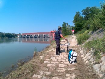 Kayak trip day 20 vilshofen an der donau passau 28