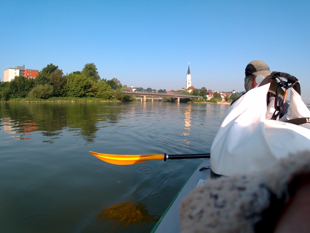 Kayak trip day 20 vilshofen an der donau passau 3