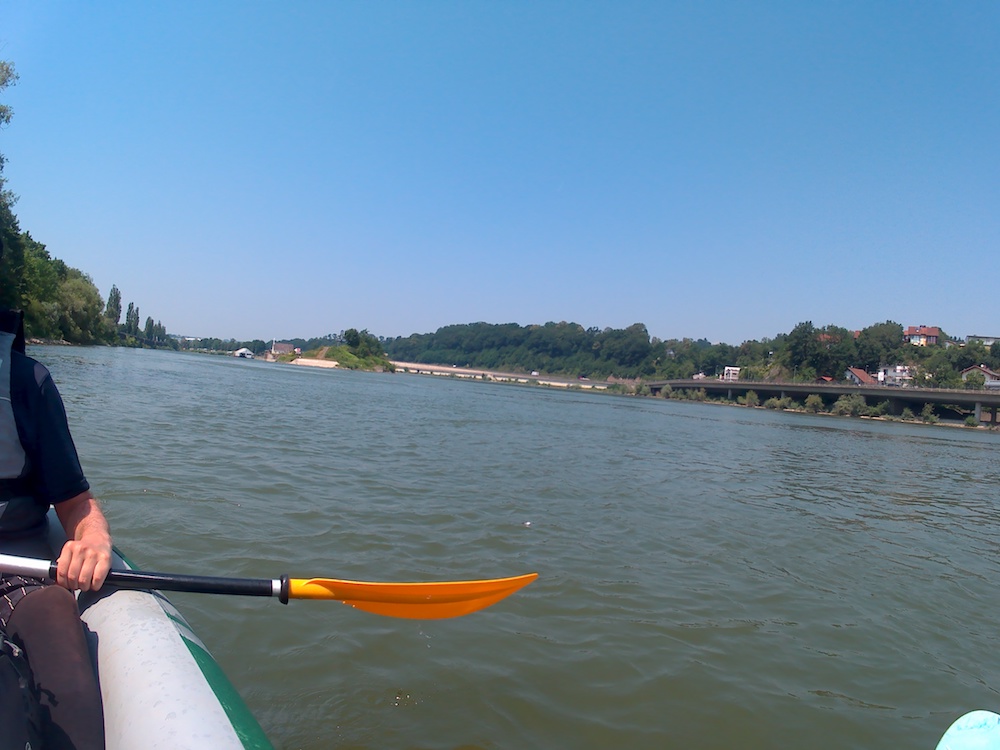 Kayak trip day 20 vilshofen an der donau passau 35