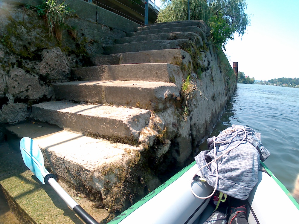 Kayak trip day 20 vilshofen an der donau passau 40
